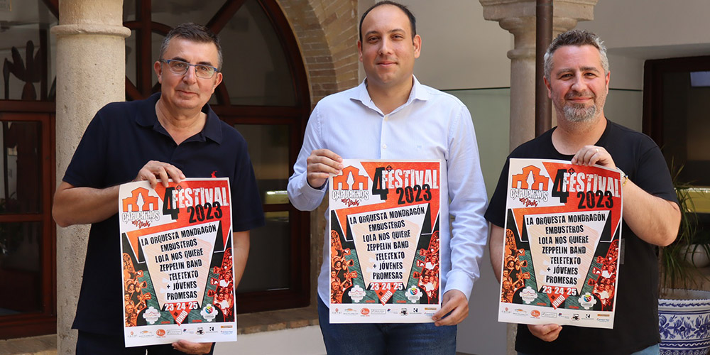 OCIO Y TURISMO | El Festival “Capuchinos Rock” de Andújar llega los próximos días 23, 24 y 25 de junio