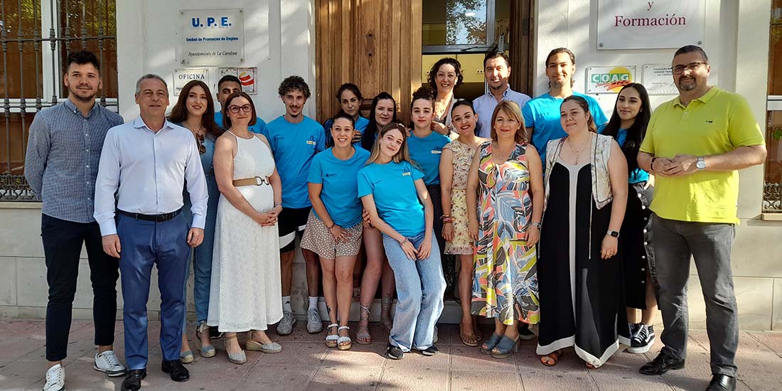 Noventa personas desempleadas se forman en La Carolina en 6 proyectos del programa ‘Empleo y Formación’ al que la Junta destina 2,4 millones